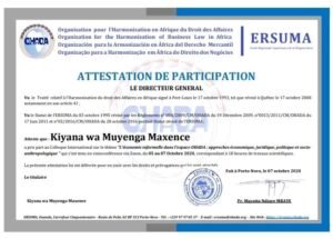 Maxence Kiyana, l’avocat au barreau de Kinshasa/Matete en RD Congo, spécialisé en Droit économique et social